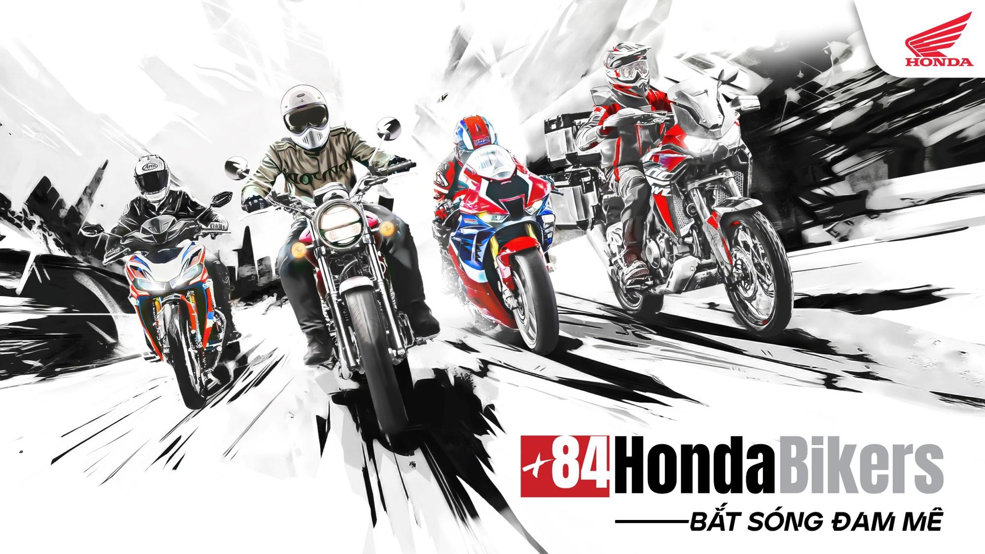 Honda Việt Nam ra mắt cộng đồng +84 Honda Bikers – Bắt sóng đam mê