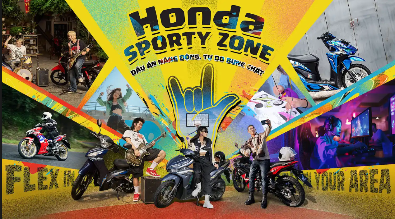 “Honda Sporty Zone - Dấu ấn năng động, tự do bung chất” - chuỗi sự kiện dành cho bạn trẻ đam mê các dòng xe thể thao Honda sẽ được ra mắt trong tháng 06/2024