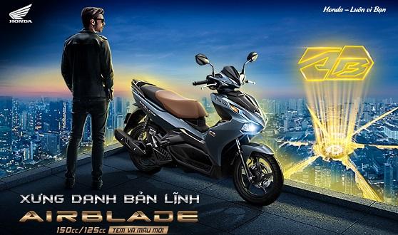 Honda Việt Nam giới thiệu phiên bản mới Honda Air Blade 150cc/125cc