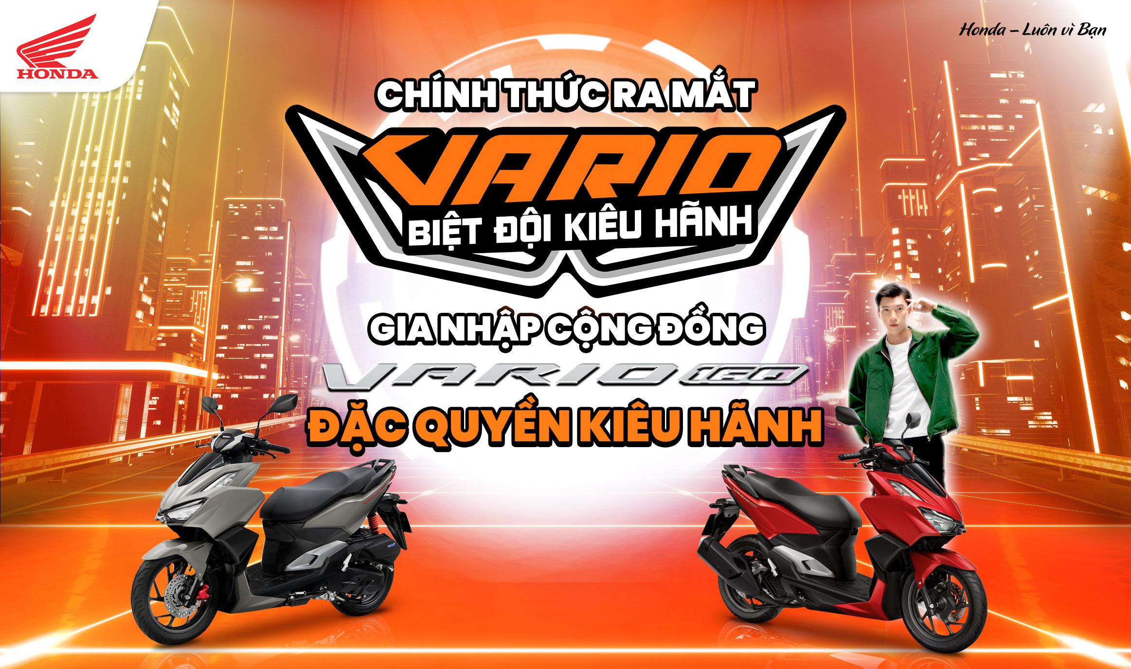 Honda Việt Nam chính thức ra mắt cộng đồng VARIO - BIỆT ĐỘI KIÊU HÃNH