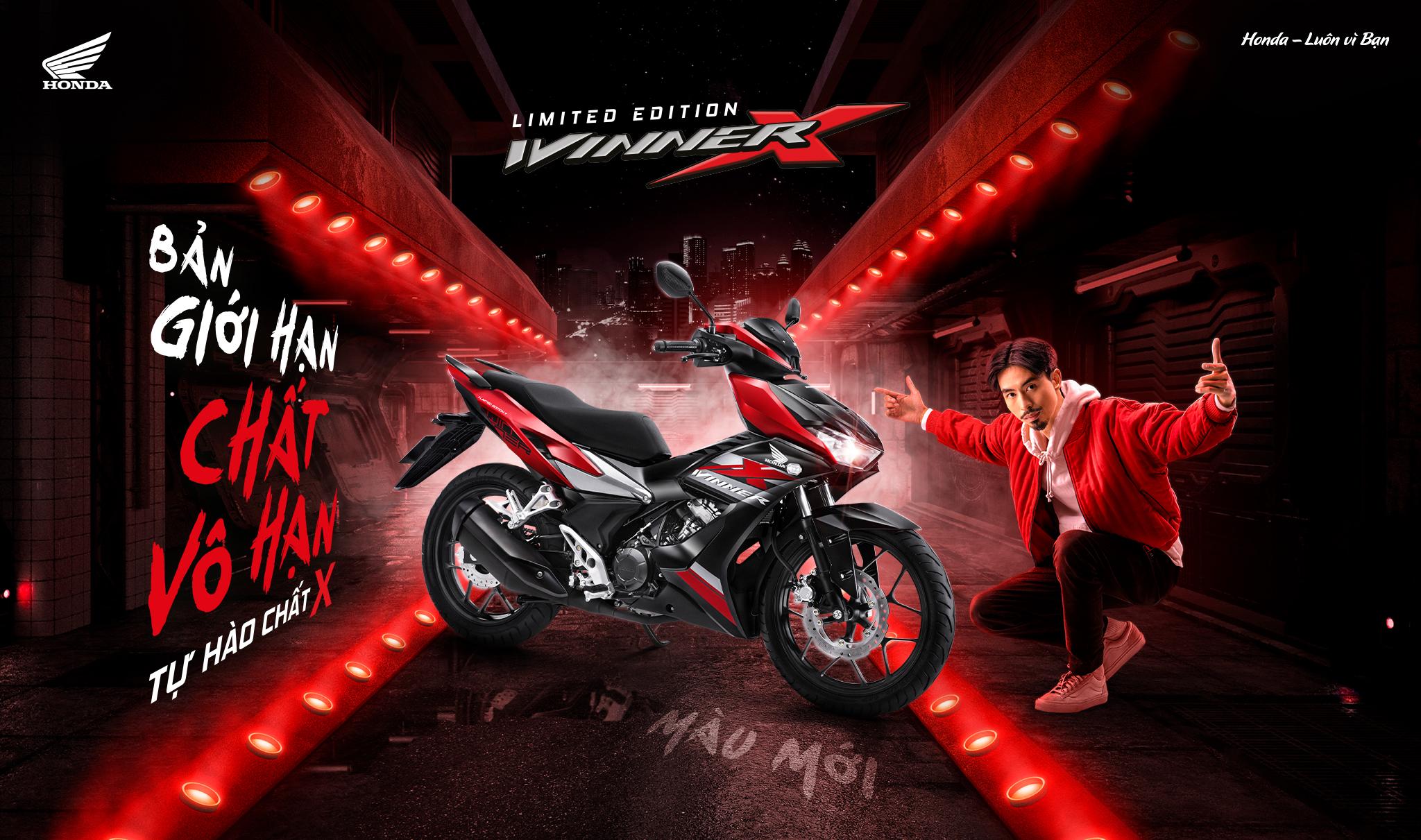 Honda Việt Nam giới thiệu phiên bản màu giới hạn cho siêu phẩm WINNER X  - “Bản giới hạn – Chất vô hạn” -