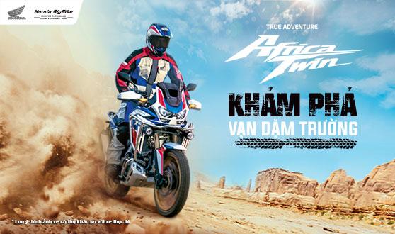 Honda Việt Nam chính thức giới thiệu  chiến binh đường trường hoàn toàn mới Africa Twin