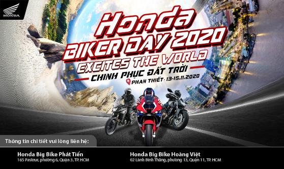 Hơn 200 khách hàng cùng Honda Việt Nam “Chinh phục đất trời” trong  Đại hội Mô tô Honda – Honda Biker Day 2020