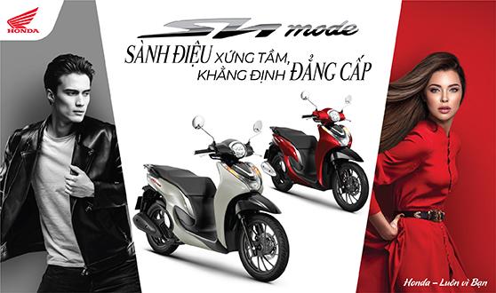 Honda Việt Nam giới thiệu phiên bản mới mẫu xe Sh mode 125cc  -  Sành điệu xứng tầm, khẳng định đẳng cấp