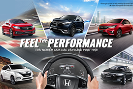 Feel The Performance Honda