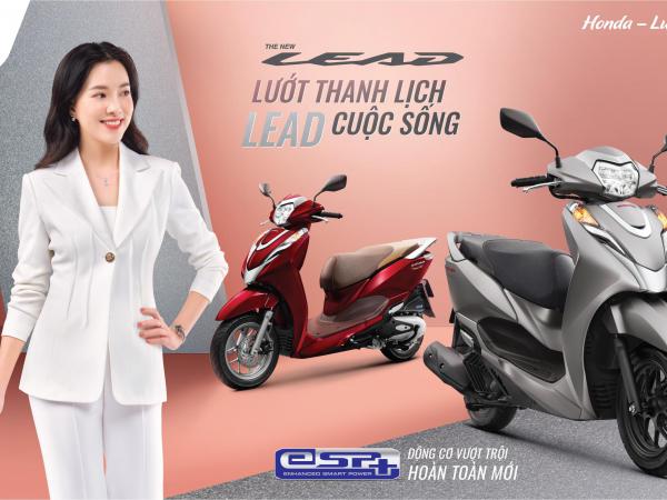 Honda Việt Nam giới thiệu phiên bản hoàn toàn mới LEAD 125cc - Lướt thanh lịch, “LEAD” cuộc sống -