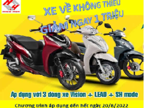 XE VỀ KHÔNG THIẾU - GIẢM NGAY 1 TRIỆU!!!