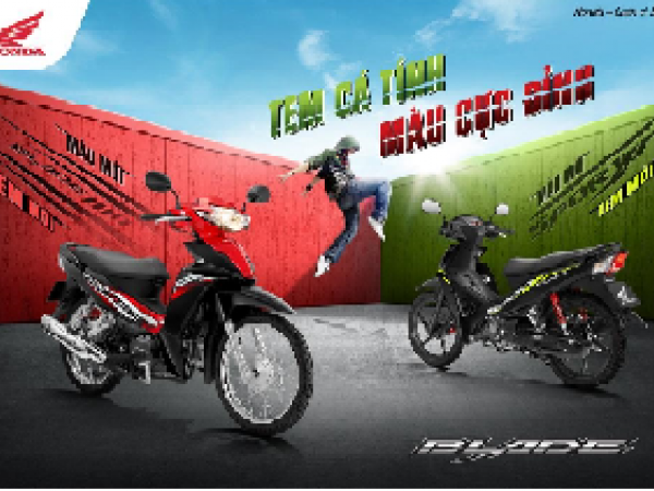 Honda Việt Nam giới thiệu phiên bản mới mẫu xe Blade 2023 - Tem cá tính, màu cực đỉnh!