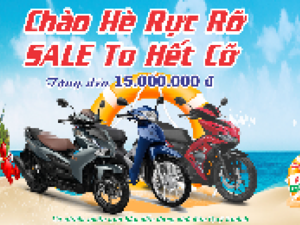 CHÀO HÈ RỰC RỠ - SALE TO HẾT CỠ