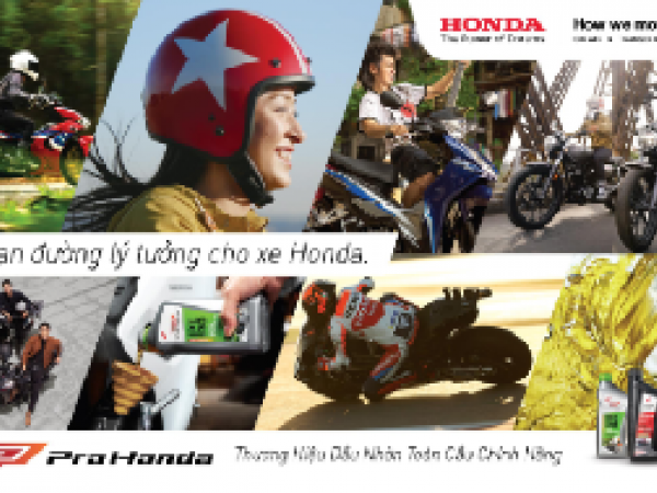 HONDA VIỆT NAM RA MẮT THƯƠNG HIỆU DẦU NHỜN TOÀN CẦU PROHONDA