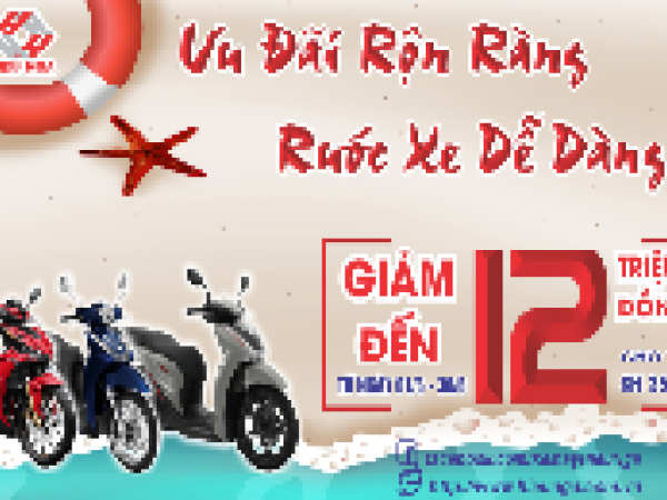 ƯU ĐÃI RỘN RÀNG - RƯỚC XE DỄ DÀNG 