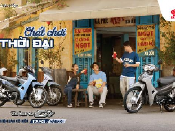 HONDA GIỚI THIỆU THIẾT KẾ MỚI DÒNG XE WAVE ALPHA PHIÊN BẢN CỔ ĐIỂN VÀ MÀU MỚI MẪU XE SUPER CUB