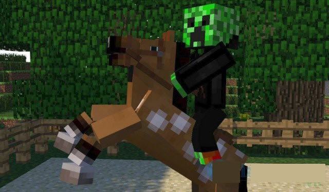 Hướng dẫn cách thuần phục ngựa trong Minecraft 1 Ngựa trong Minecraft
